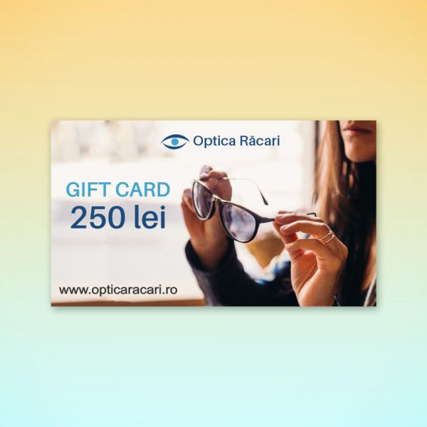 gift card optica racari 250