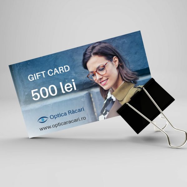 gift card optica racari 500
