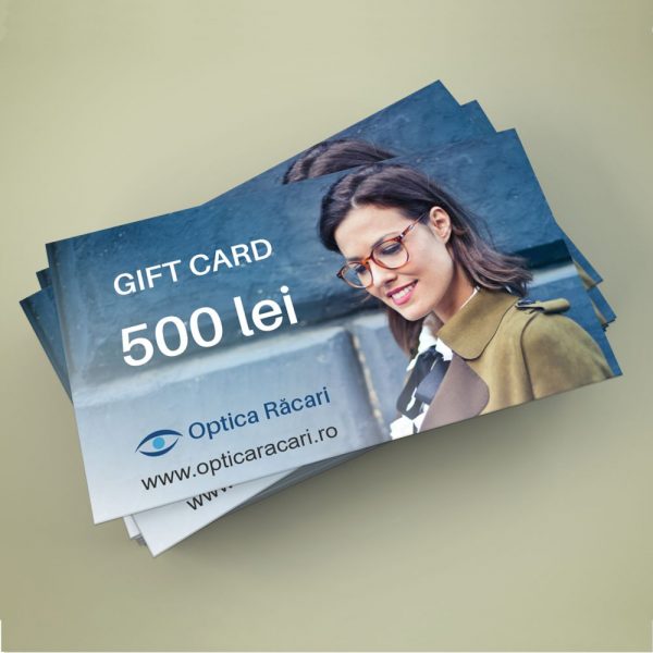 gift card optica racari 500 lei